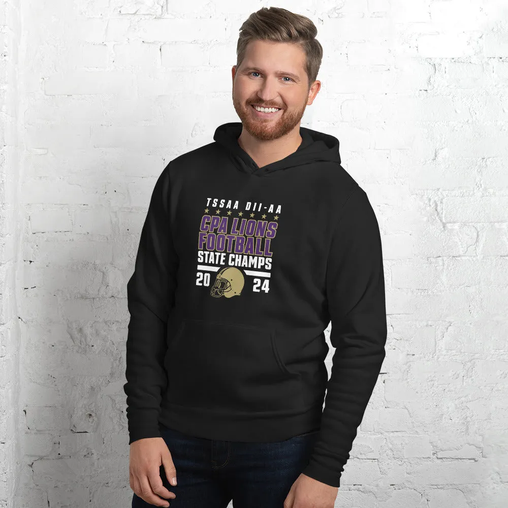 2024 Football State Champs Hoodie / Bella Canvas