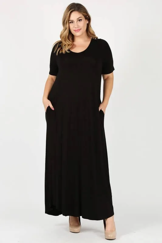 Begonia Beach Plus Size Maxi Dress