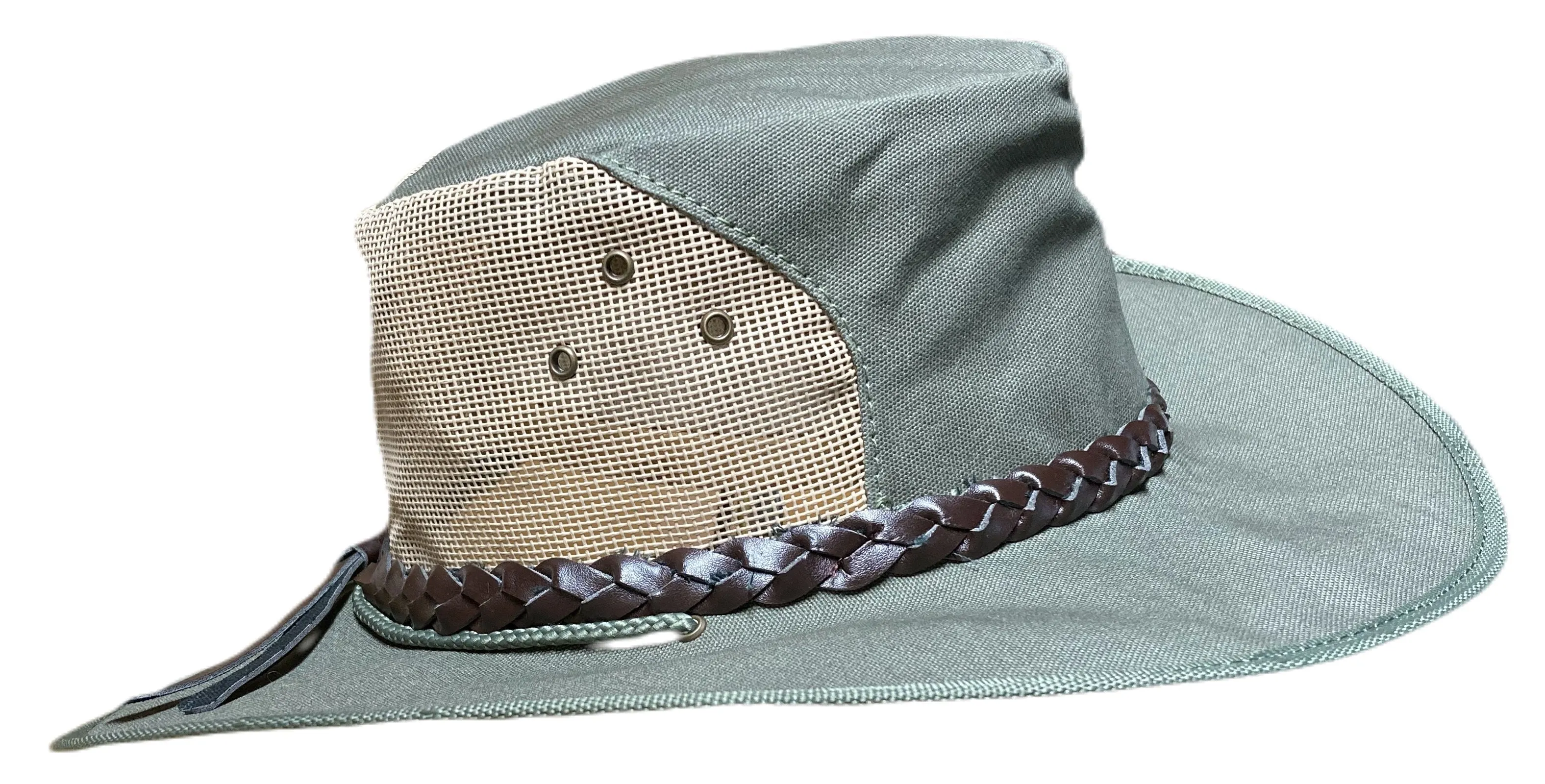 Cairns Hat in Waterproof Canvas & Mesh