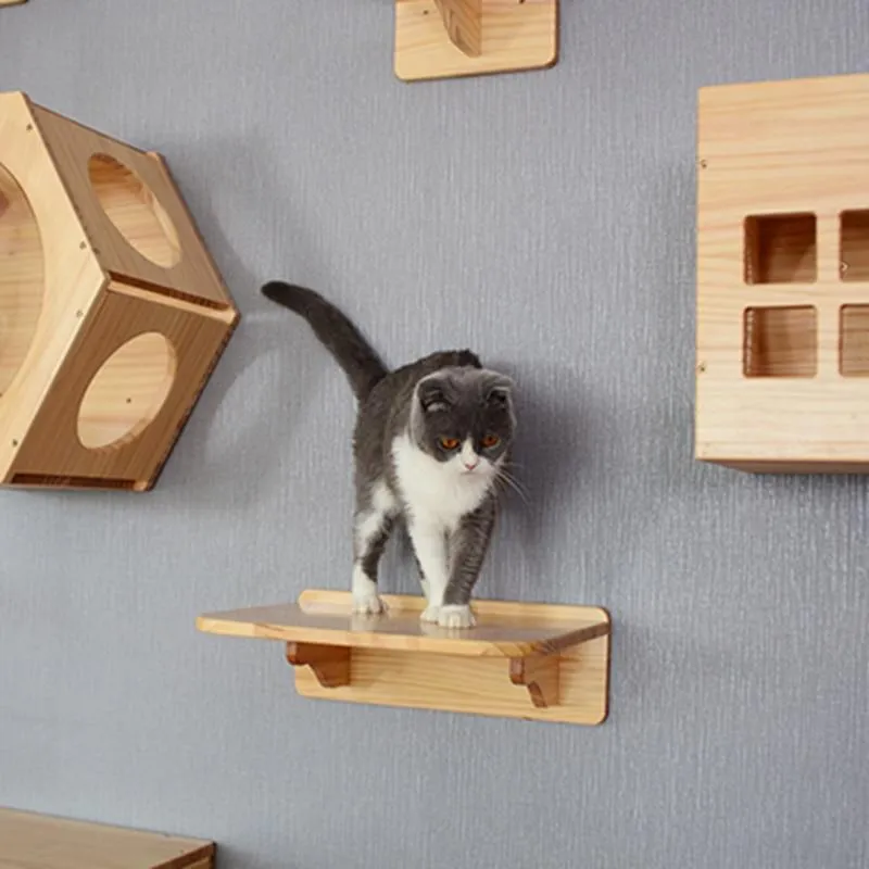 Cat Wooden Jumping Platforms