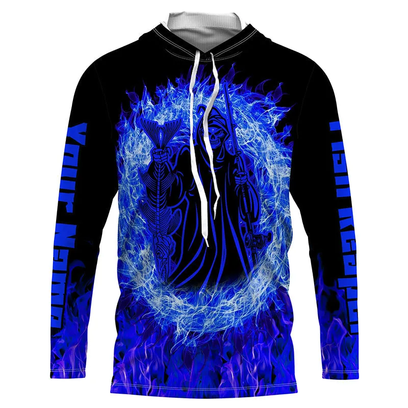Fish reaper Custom Long Sleeve performance Fishing Shirts, Fishing jerseys TTS0691