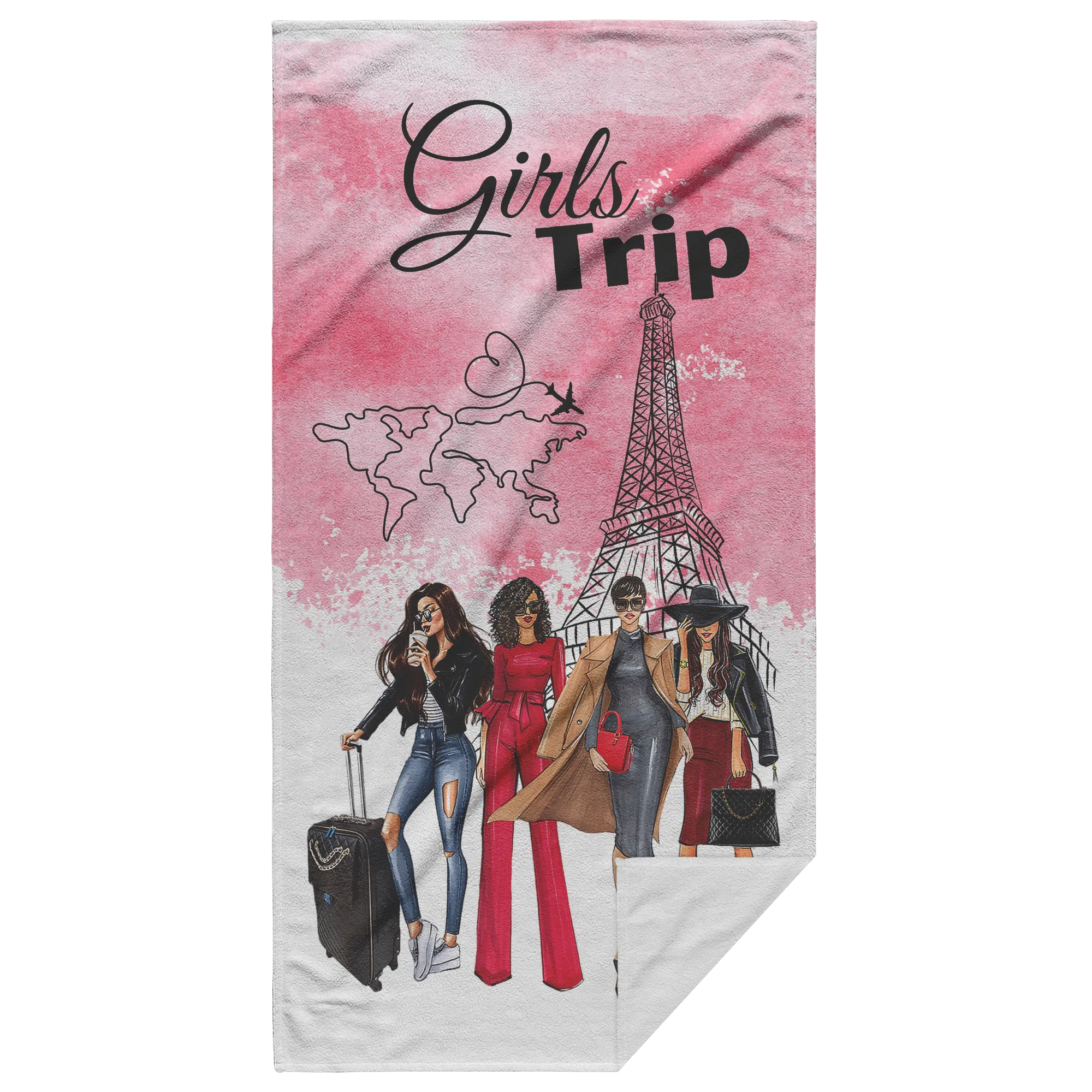 Girls Trip Beach Towel | Beach Life | Salt Life | Summer Towel | Gifts for Her