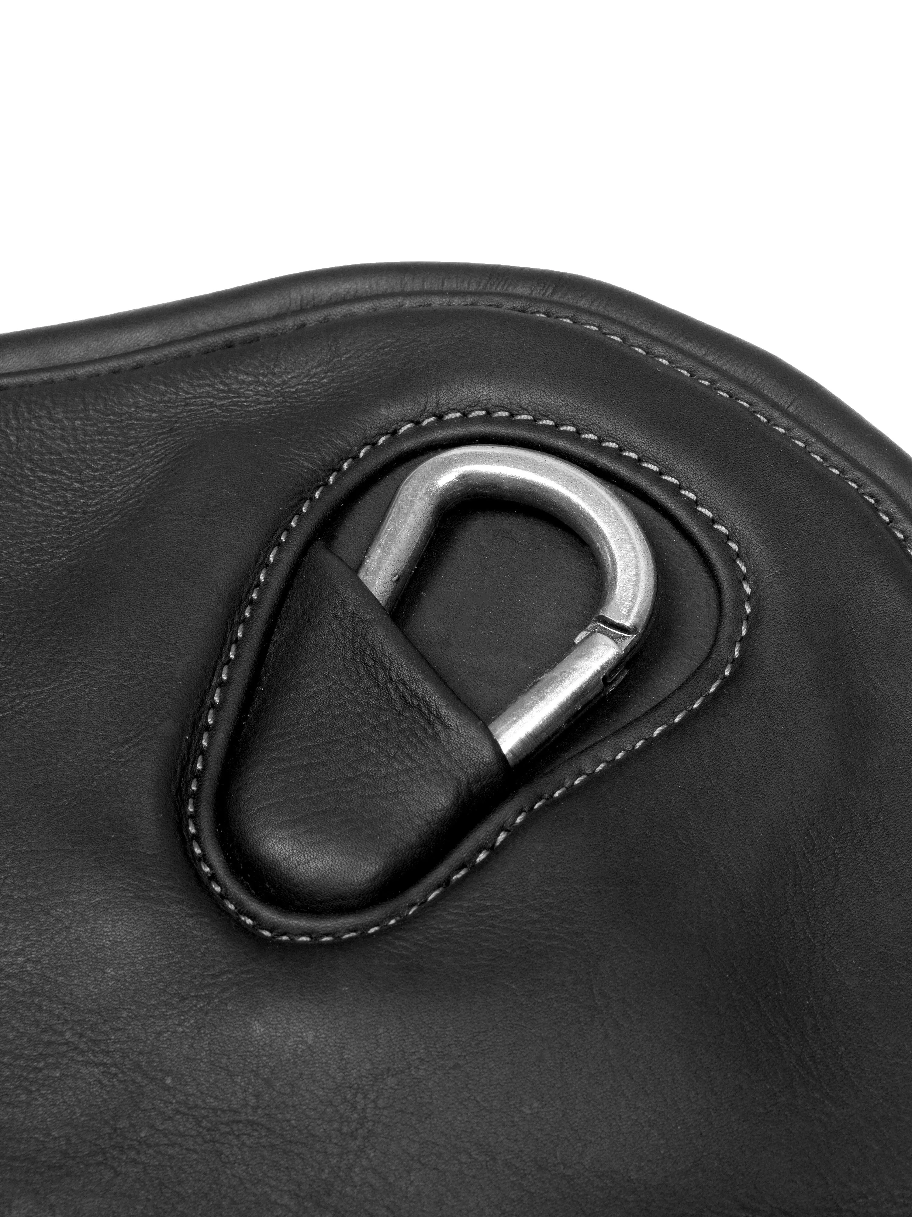 LeMieux Gel-Tek Anatomic Short Stud Girth Black