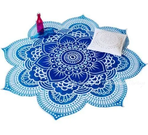 Lotus Buddhist Beach/Park Towel