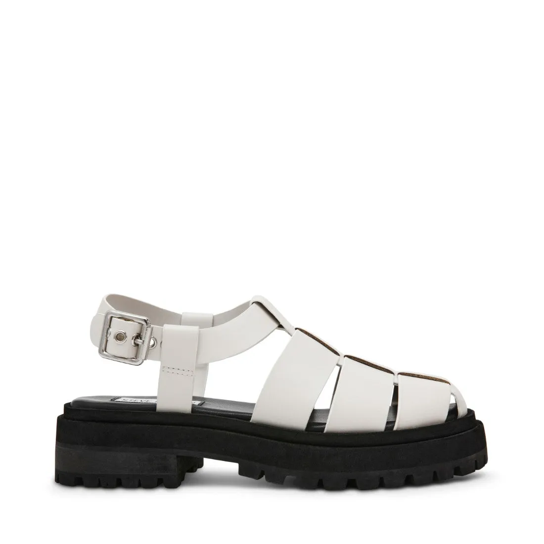 MARKET WHITE LEATHER