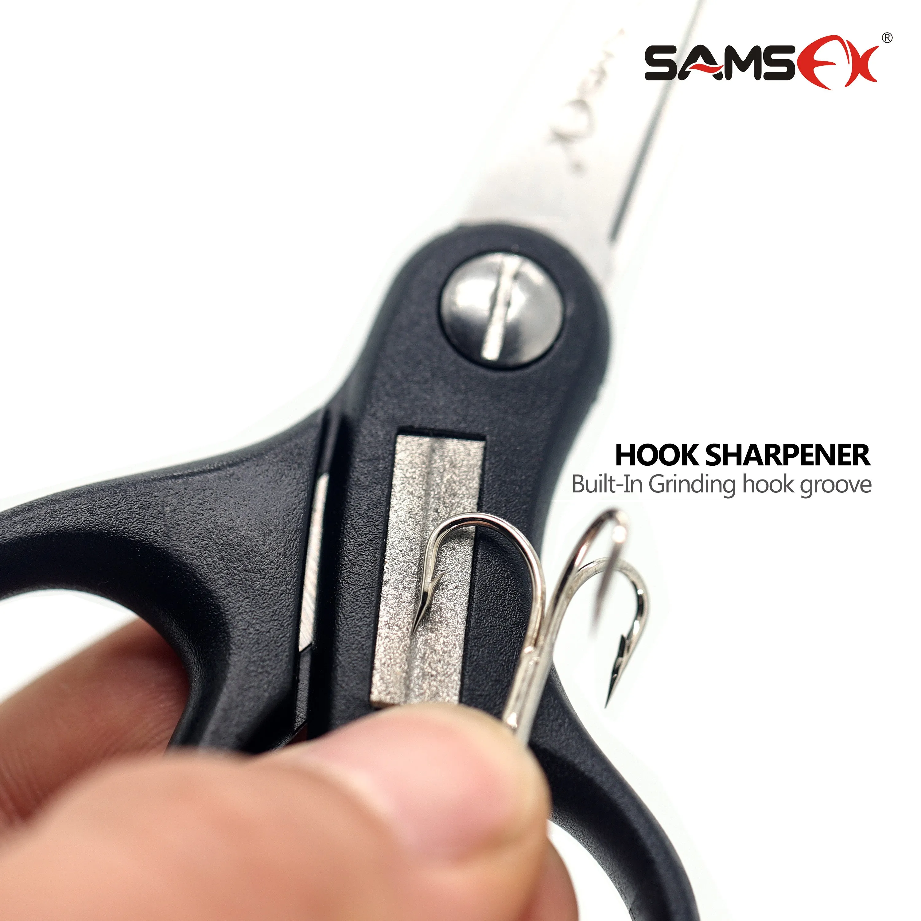 SAMSFX Carp Fishing Baiting Rig Tool Set Bait Needle Drill Puller Stringer and Driller