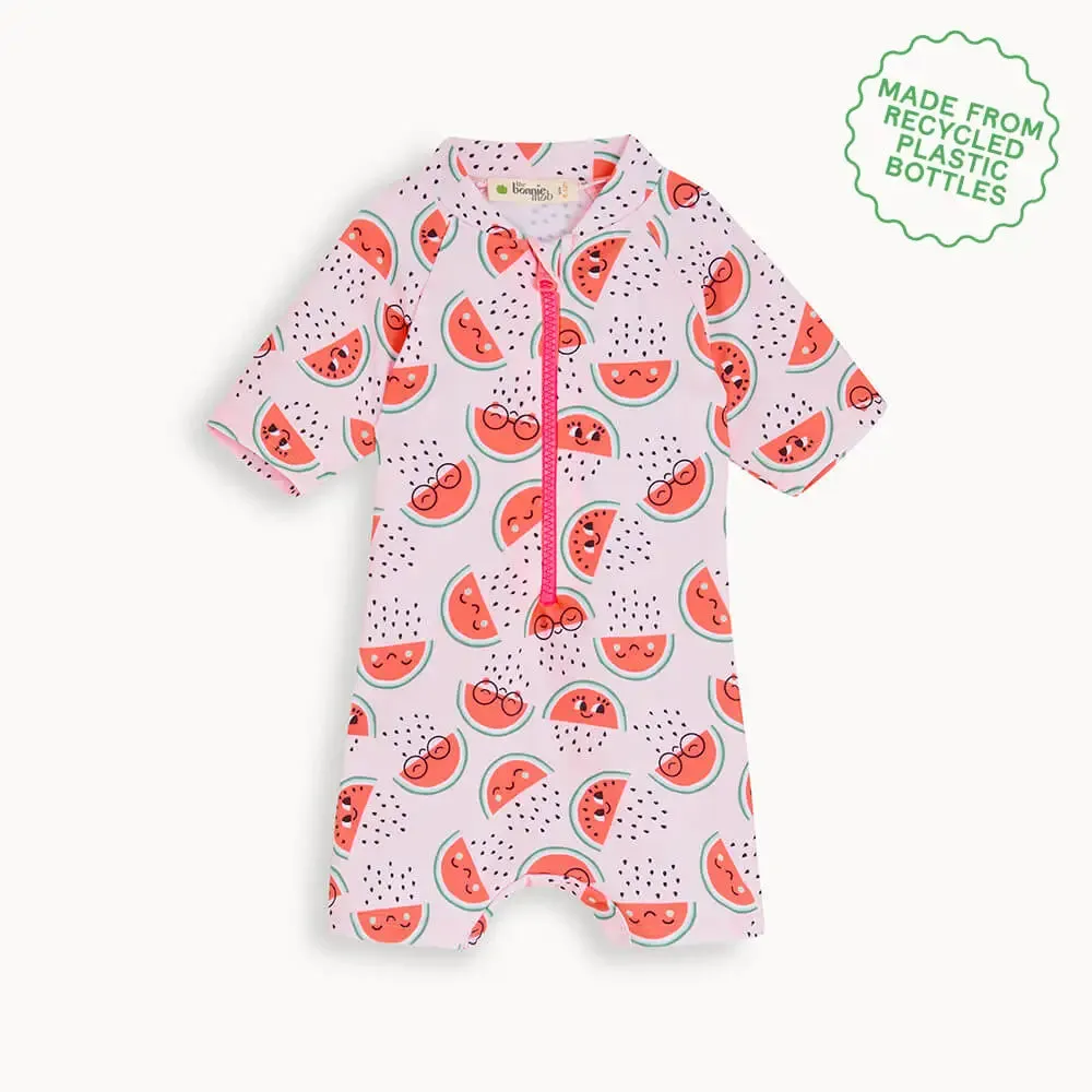Waves - Watermelon Uv Rash Suit